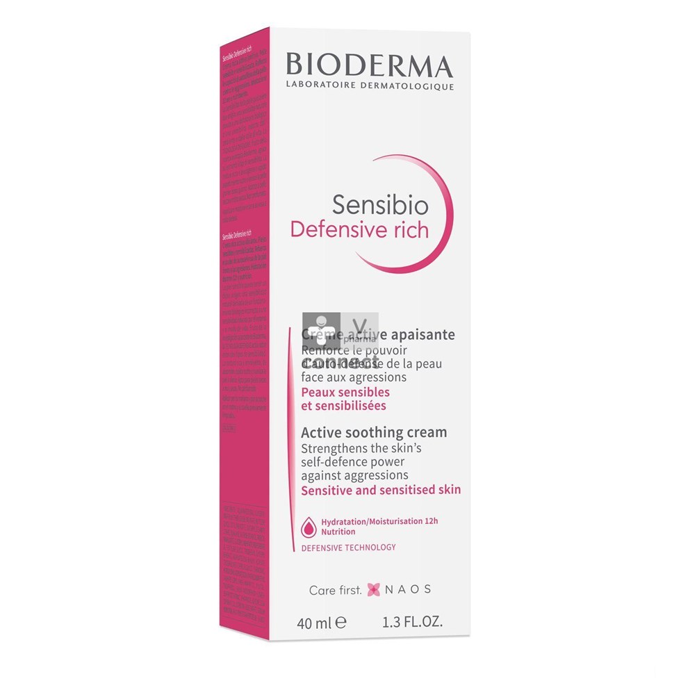 Bioderma Sensibio Defensive Rich 40 ml