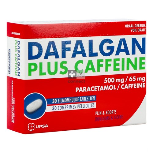 Dafalgan Plus Caffeine 30 Comprimés