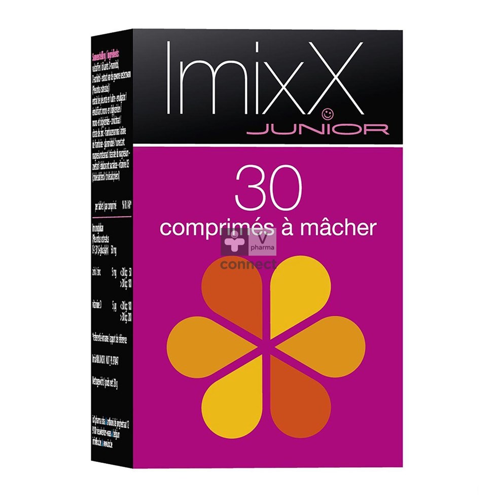 Imixx Junior Framboos Kauwtabl 30