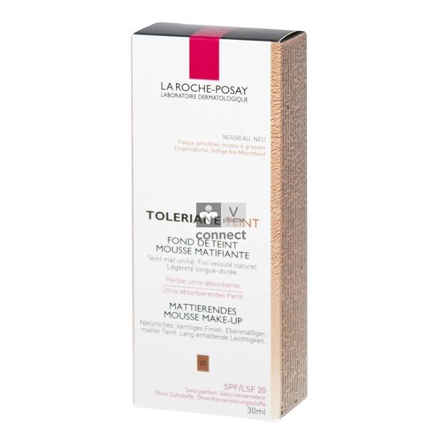 La Roche Posay Toleriane Fond de Teint Mousse Matifiante 05 Halé 30 ml