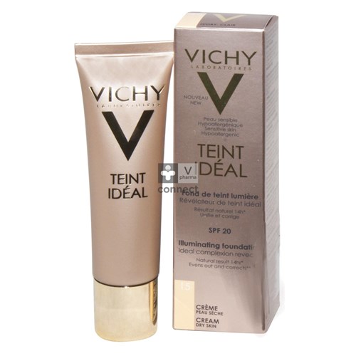 Vichy Fond de Teint Ideal 15 Clair Crème 30 ml