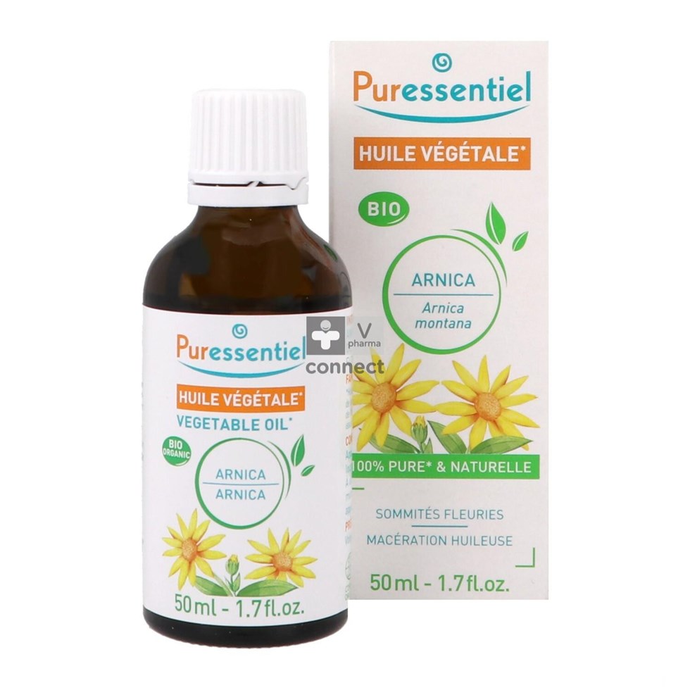Puressentiel Bio Huile Vegetale Arnica 50 ml