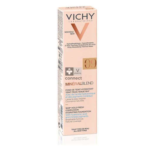 Vichy Mineralblend Fond De Teint Agate 09  30 ml