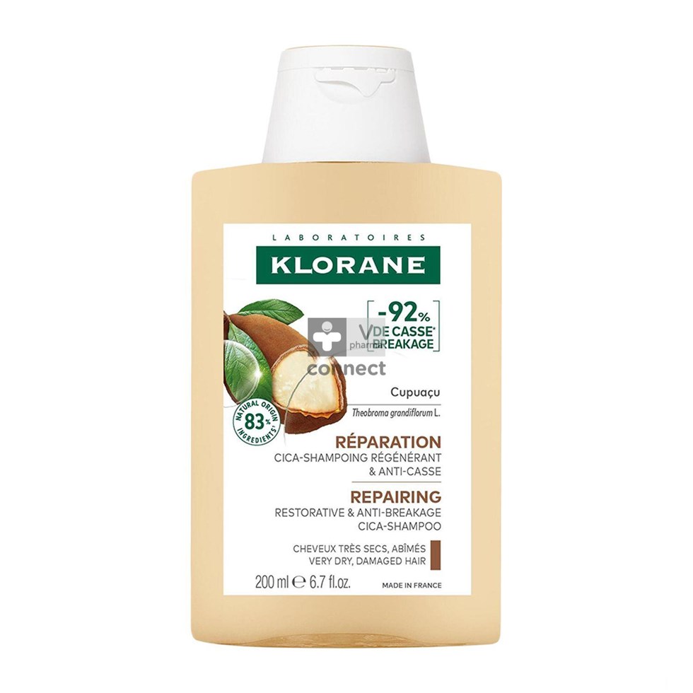 Klorane Beurre Cupuaçu Shampooing 200 ml