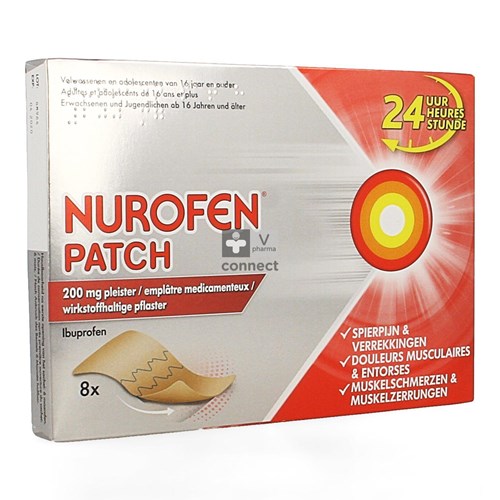 Nurofen Patch 200mg Pleister 8