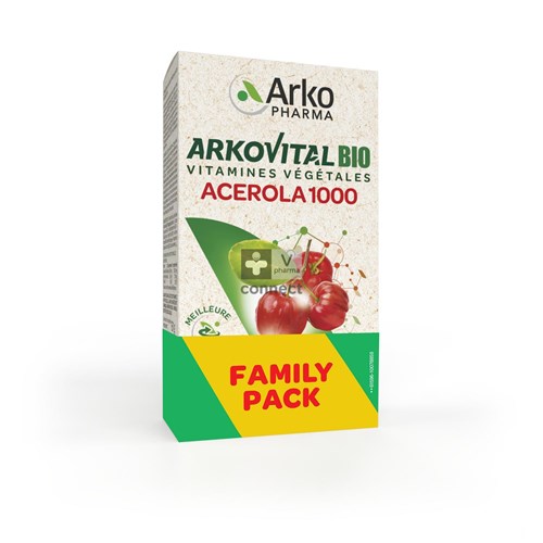 Arkovital Acerola 1000 Bio 60 Comprimés