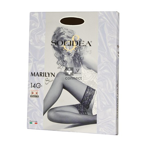 Solidea Kous Marilyn 140 Sheer Nero 4-l