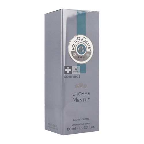 Roger Gallet Homme Eau De Toilette Menthe 100Ml