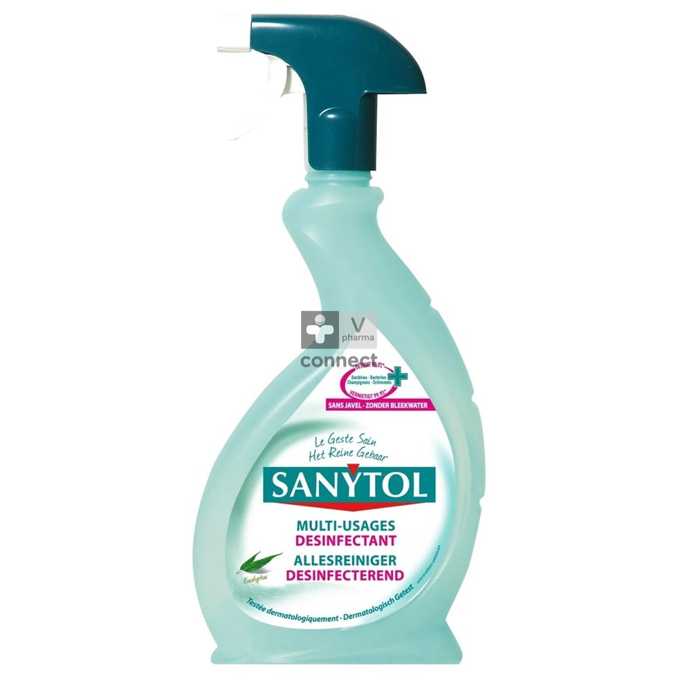 Sanytol Désinfectant Multi-Usages Eucalypthus 500 ml