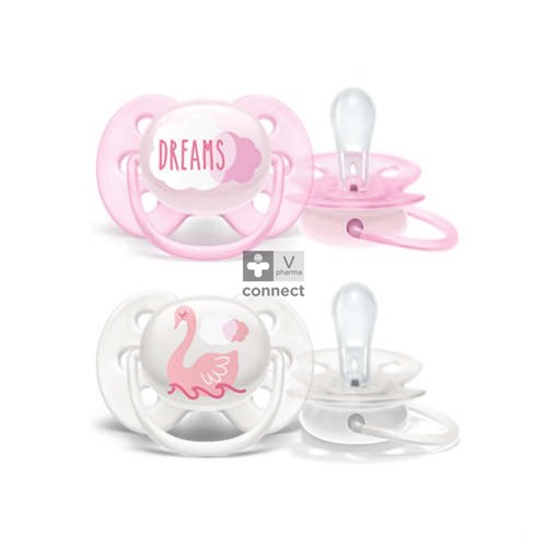 Philips Avent Fopspeen 0m+ Soft Girl