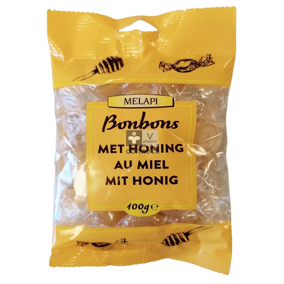 Melapi Bonbons Honing 100g Revogan