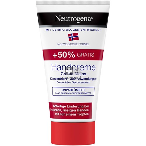 Neutrogena Handcreme zonder parfum 50 ml + 50% gratis