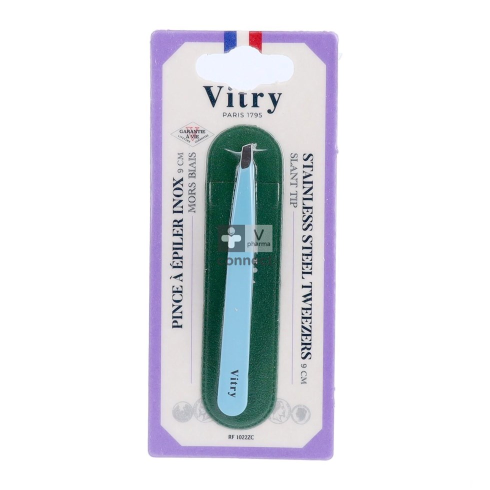 Epileerpincet Prof. Schuin Inox Kleur