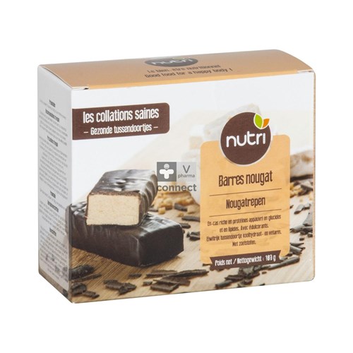 Nutripharm Barre Nougat  5 Pieces