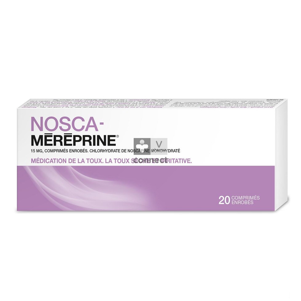 Nosca Mereprine Comprimés Enrobés 20X15 mg