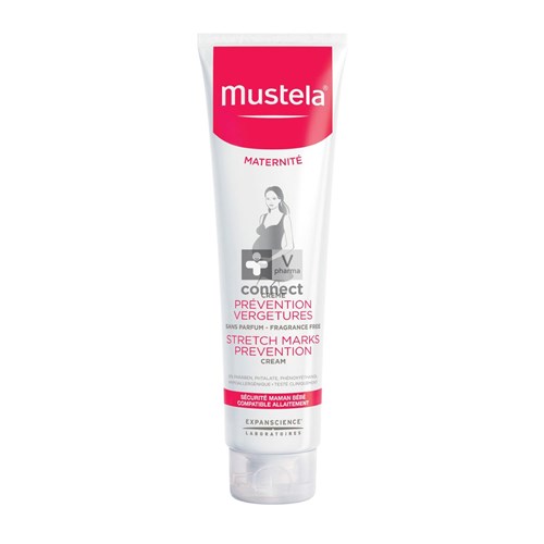 Mustela Maternité Crème Prévention Vergetures Parfumée 150 ml