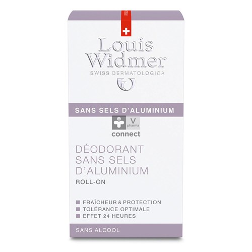 Widmer Déodorant Sans Sels d' Aluminium Roll-On Avec Parfum 50 ml