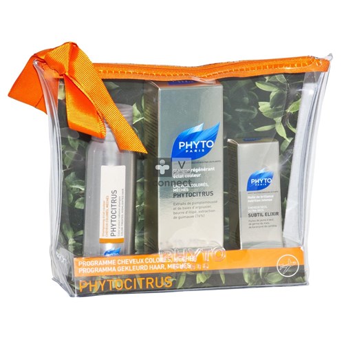 Phyto Travel Kit Cheveux Colorés 3 Produits