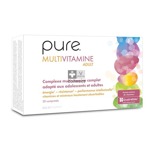 Pure Multivitamine Adult Tabl 30