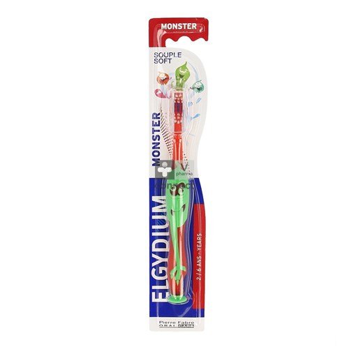 Elgydium Brosse à Dents Kids Monster