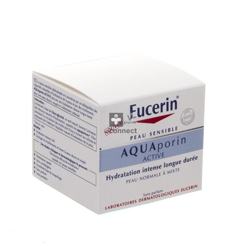 Eucerin Aquaporin Active Soin Hydratant Peau Normale à Mixte 50 ml