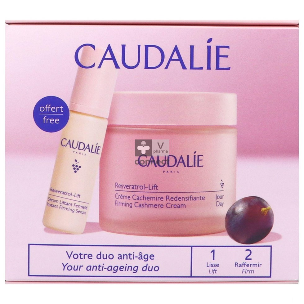 Caudalie Coffret Resveratrol Lift Cachemire 2 Produits