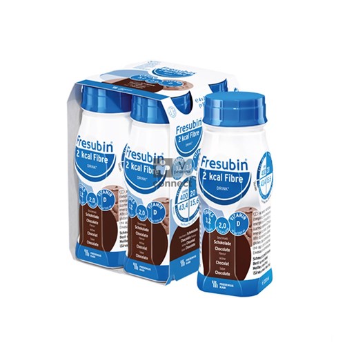 Fresubin 2kcal Fibre Chocolat 4 x 200 ml