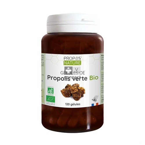 Propos Nature Propolis Verte Bio 60 Gelules