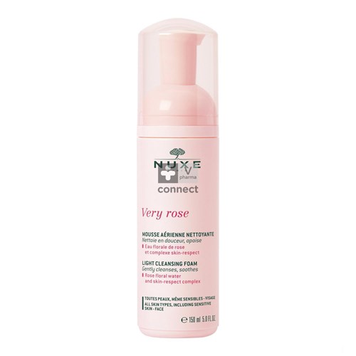 Nuxe Very Rose Reinigingsschuim Pompfl 150ml