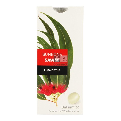 Sawes Bonbon Eucalyptus Sans Sucre 10 Pièces