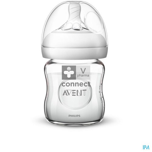 Philips Avent Natural 2.0 Zuigfles 125ml Glas SCF051/17