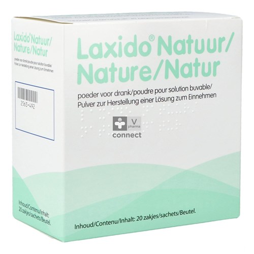 Laxido Natuur Zakjes 20 X 13,7g