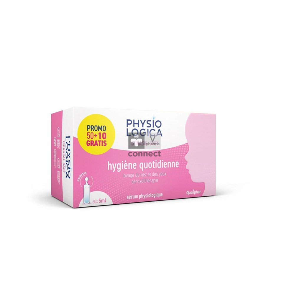 Physiologica Isonasal Ampullen 5 ml 50 + 10 Promoprijs