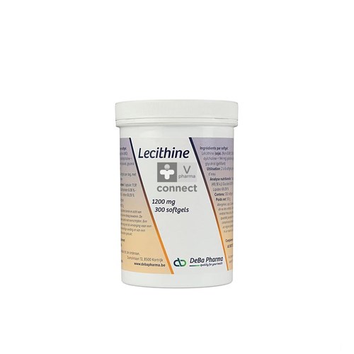 Deba Lecithine 1200 mg 300 Gélules