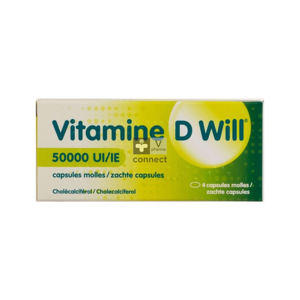 Vitamine D Will 50000ie Zachte Caps 4