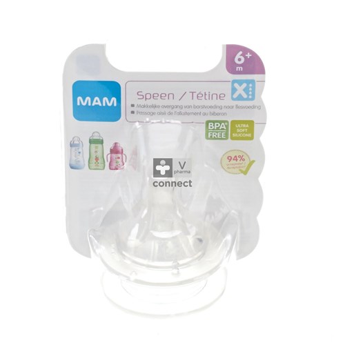 Dodie Mam Tetine Soupe Silicone 2 Pièces