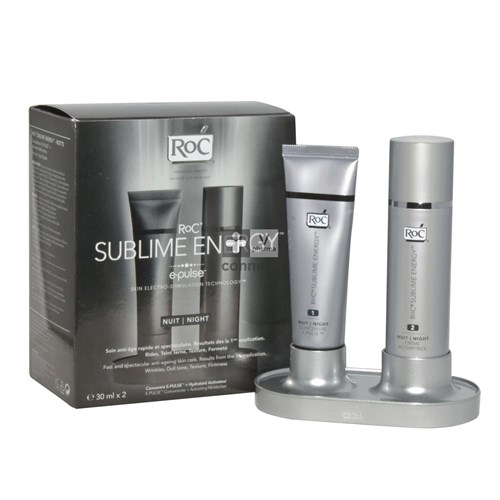 Roc Sublime Energy Crème Anti Âge Nuit 2 x 30 ml