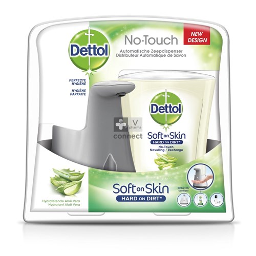 Dettol No Touch + Recharge Aloe Vera 250 ml Prix Promo