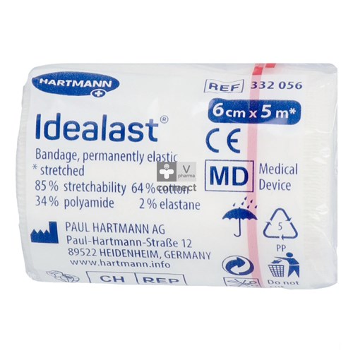 Idealast Bande Blanche  6 cm X 5 m + Agrafes 1 9311435