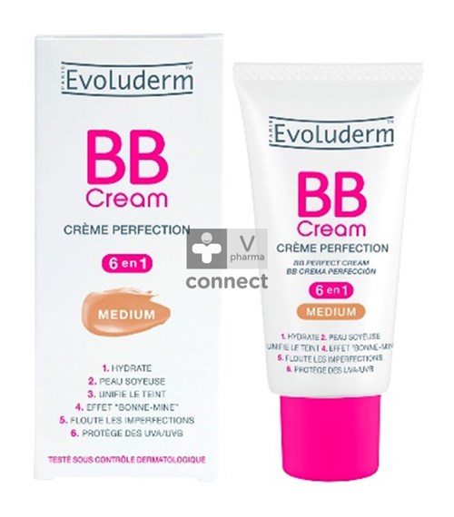 Evoluderm Bb Creme Medium 50 ml