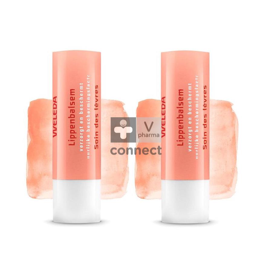 Weleda Duo Baume Lèvres Everon 2 x 4,8 g Prix Promo