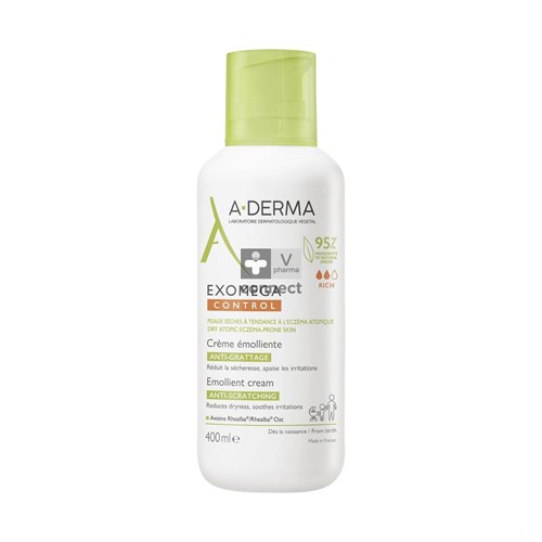 Aderma Exomega Control Creme Emolierend 400ml