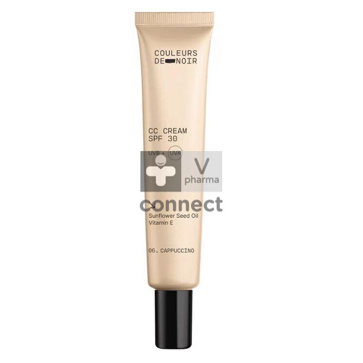 Couleurs De Noir Cc Cream Spf30 06 Cappuc. 30ml