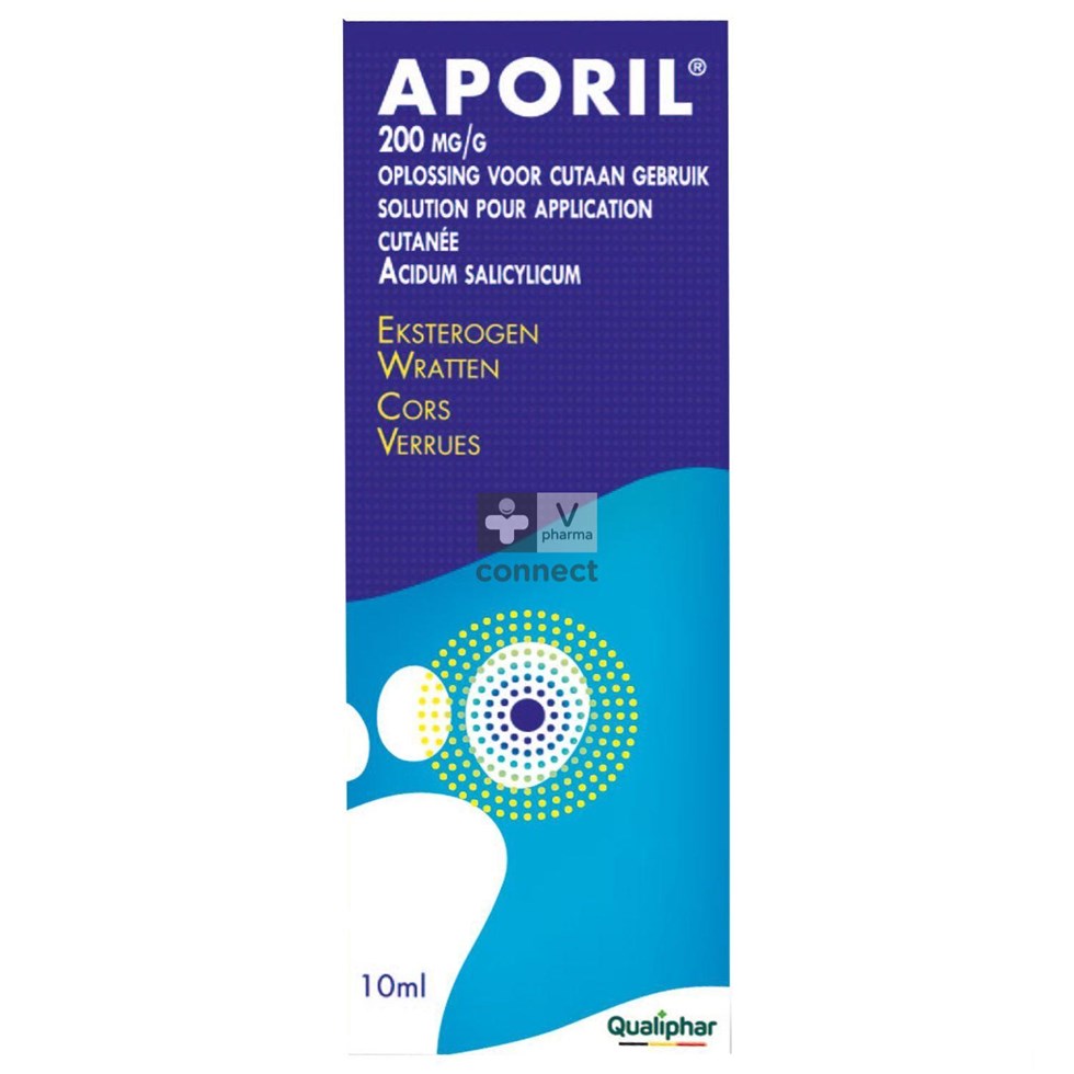 Aporil 200Mg/G Solution Application Cutanee 10 ml