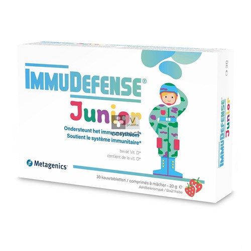 Immudefense Junior Kauwtabl 30 Metagenics