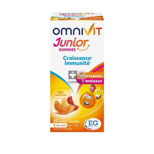 Omnivit Junior 30 Gommes