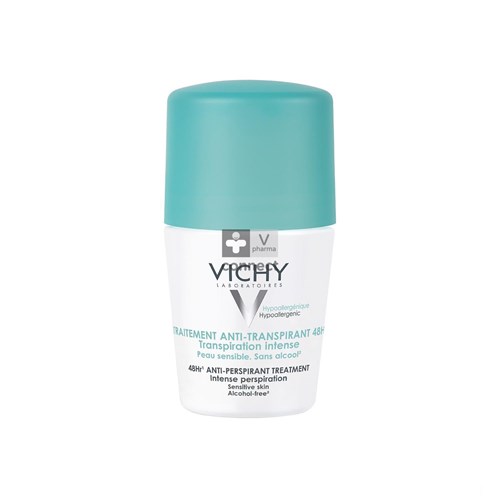 Vichy Deo Transp. Intense Roller 48u 50ml