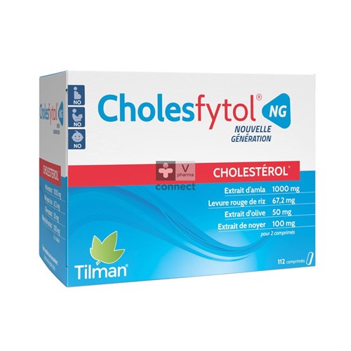 Cholesfytol Ng 112 Comprimés Tilman