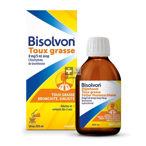 Bisolvon Sir 1 X 200ml 8mg/5ml