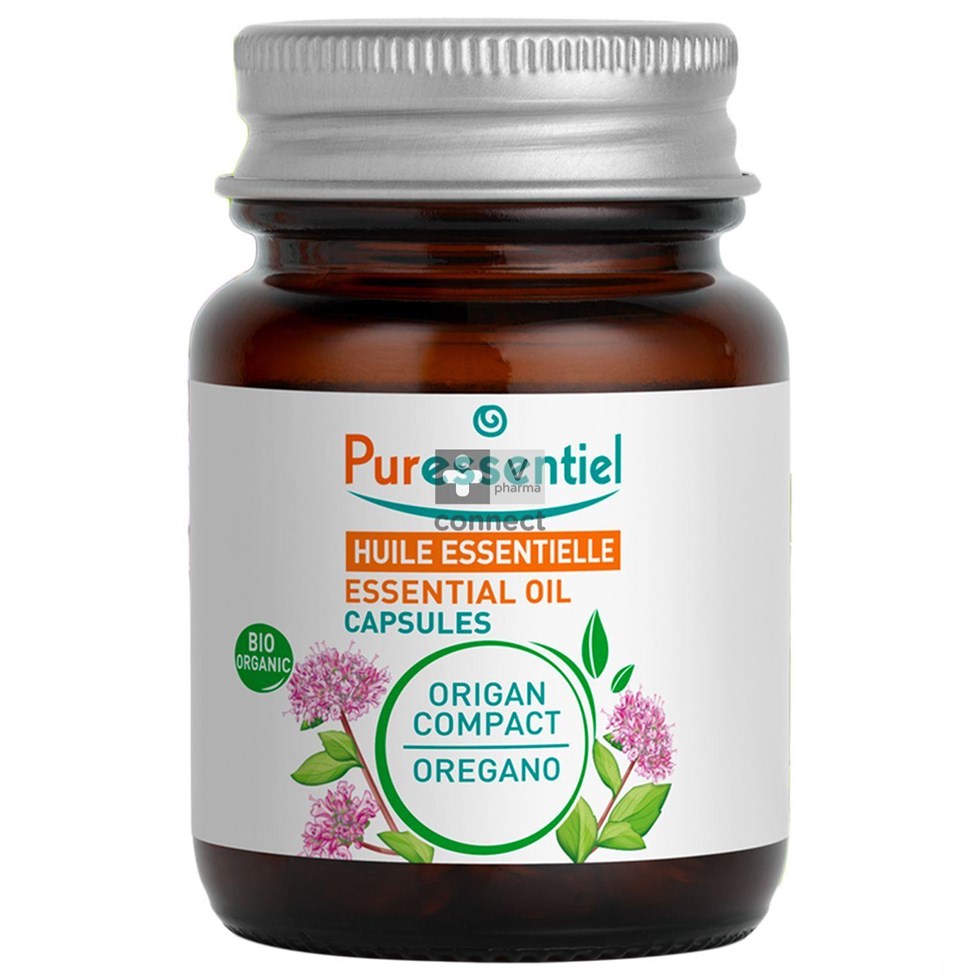 Puressentiel Huile Essentielle Origan Compact Bio 60 Cpasules